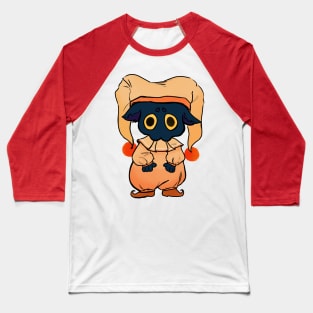 Jester Kitty Baseball T-Shirt